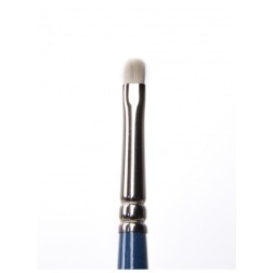 Pincel de sombra nº3 plano de pelo de cabra blanca natural | VENDETTA