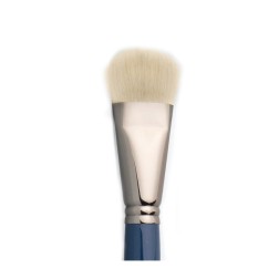 Pincel de colorete corto redondo de pelo de cabra | VENDETTA