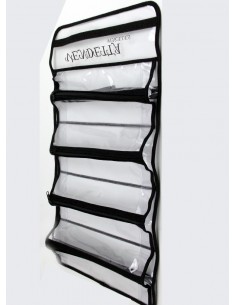 Neceser transparente cuatro bolsillos 2