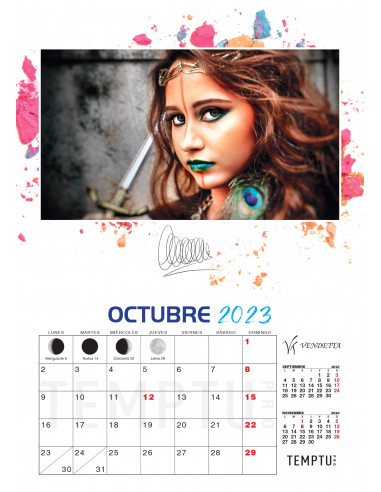 CALENDARIO VENDETTA - TEMPTU 2023