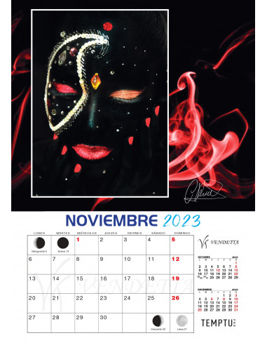 CALENDARIO VENDETTA - TEMPTU 2023