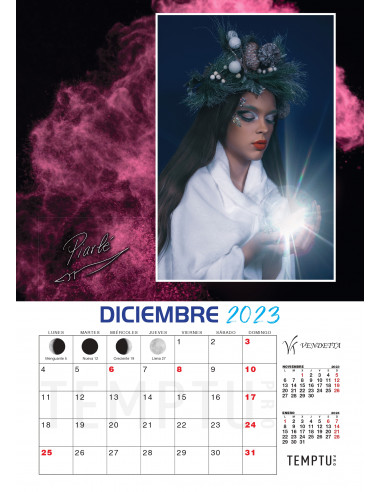 CALENDARIO VENDETTA - TEMPTU 2023